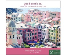 Dėlionė "Margoji Italijos Vernazza", 1000 dalių