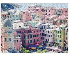 Dėlionė "Margoji Italijos Vernazza", 1000 dalių