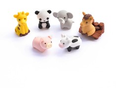 IWAKO trintukas „Gyvūnas“ (žirafa, panda arba drambliukas)
