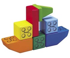 Klasikinis magnetinis konstruktorius „People Blocks”, 31vnt