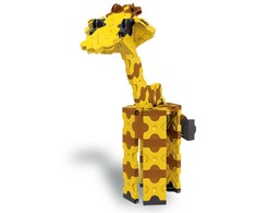 Konstruktorių rinkinys LaQ „Animal World Mini Giraffe“