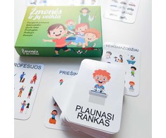 Lietuvos Kurejai Lavinamųjų kortelių rinkinys "Žmonės ir jų veikla"