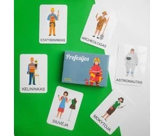 Lietuvos Kurejai Lavinamųjų kortelių rinkinys „Profesijos“