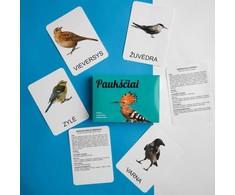 Lietuvos Kurejai Lavinamųjų kortelių rinkinys „Paukščiai“