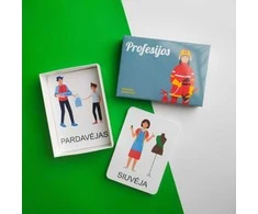 Lietuvos Kurejai Lavinamųjų kortelių rinkinys „Profesijos“