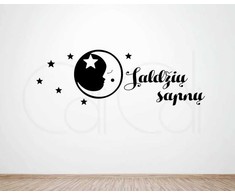 Lietuvos Kurejai Lipdukas ant sienos „Saldžių sapnų" 30x85cm