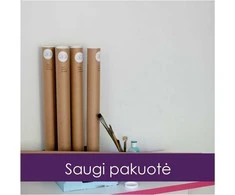 Lietuvos Kurejai Lipdukas ūgiui matuoti „Paukščio namelis“