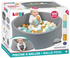 LUDI apvalus kamuoliukų baseinas
