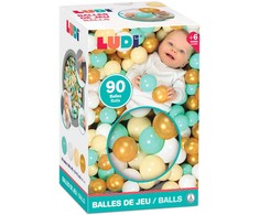 LUDI spalvoti kamuoliukai, 90 vnt.