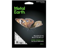 Metal Earth Metalinis 3D konstruktorius "Drugelis Buckeye"