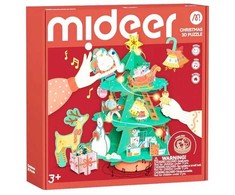 Mideer Besisukanti muzikinė 3D Kalėdinė dėlionė