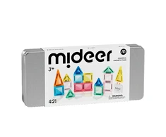 Mideer MINI magnetinis konstruktorius metalinėje dėžutėje – 42 dalys
