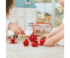 Moulin Roty Keramikinis arbatos rinkinukas lagaminėlyje