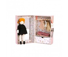 Moulin Roty Lagaminėlis "Blančos drabužių spinta"