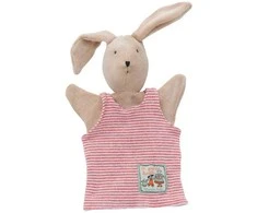 Moulin Roty Lėlė pirštinė kiškis Silvanas