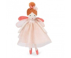 Moulin Roty Lėlė "Stebuklingoji fėja - šokėja" rausva 30cm