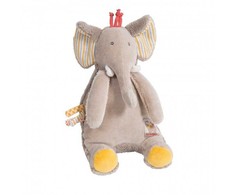 Moulin Roty Minkštas muzikinis žaislas Drambliukas, 658043