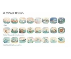 KNYGA Moulin Roty Pasakų žibintuvėlis "Laputės pasakos" melsvas