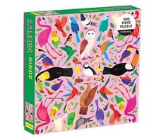 Dėlionė visai šeimai "Paukščių kaleidoskopas", 500dalių