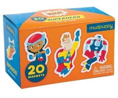 Magnetukai dėžutėje Superherojai, 20 vnt