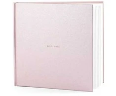 PartyDeco Albumas knyga svečių palinkėjimams 20,5x20,5 cm, 60 psl