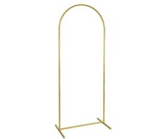 PartyDeco Arkinis fono stovas, midi auksinis, 80x180cm