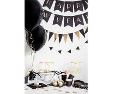 PartyDeco Baliono svarelis, juodas 1 vnt