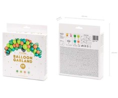 PartyDeco Balionų girlianda Vasara, 200cm