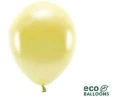PartyDeco Ekologiški balionai "Metalik šviesaus aukso" 10vnt