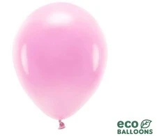 PartyDeco Ekologiški balionai "Pasteliniai rožiniai", 10vnt