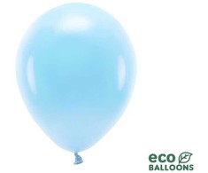 PartyDeco Ekologiški balionai "Pasteliniai melsvi", 10vnt
