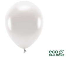 PartyDeco Ekologiški balionai "Perlas", 26 cm, 10vnt