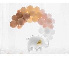 PartyDeco Ekologiški balionai "Šokolodiniai rudi" 10vnt