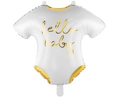 PartyDeco Folinis balionas "Hello baby"