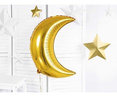 Party Deco PartyDeco Folinis balionas Mėnulis, 60cm