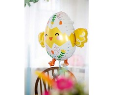 PartyDeco Folinis balionas Viščiukas, 57 x 53 cm