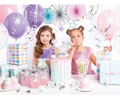 PartyDeco Gimtadienio dekoracijų rinkinys "Vienaragis"