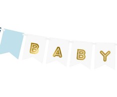 Party Deco PartyDeco Girlianda Baby boy, 15x160