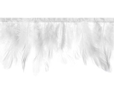 PartyDeco Girlianda Plunksnos, 1m
