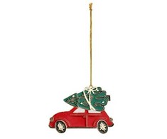 PartyDeco Pakabinama dekoracija Kalėdinis automobilis