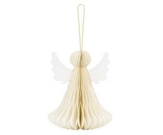 PartyDeco Popierinė dekoracija Angelas, 15cm