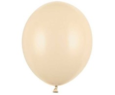 PartyDeco Stiprūs balionai Gipso spalvos 30 cm, 50vnt