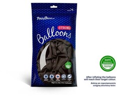 PartyDeco Stiprūs balionai Kakaviniai 30 cm, 50vnt