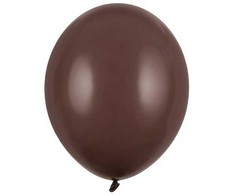 PartyDeco Stiprūs balionai Kakaviniai 30 cm, 50vnt