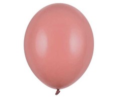 PartyDeco Stiprūs balionai Laukinės Rožės spalvos 30 cm, 50vnt