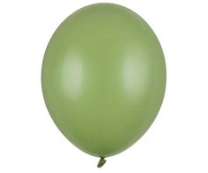 PartyDeco Stiprūs balionai Rozmarino spalvos 30 cm, 50vnt