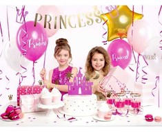 PartyDeco Šventės dekoracijų rinkinys Princesės