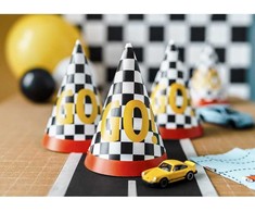 PartyDeco Šventinės kepurėlės GO! 6vnt