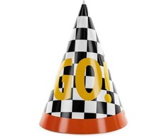 PartyDeco Šventinės kepurėlės GO! 6vnt