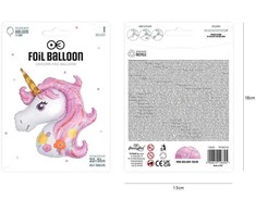 Folinis balionas Vienaragis 33x51cm